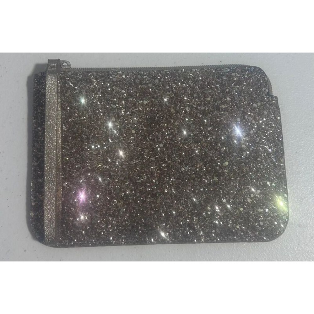 Ladies golden bling wristlet.